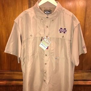 Mississippi State short sleeve shirt- Drake- XL